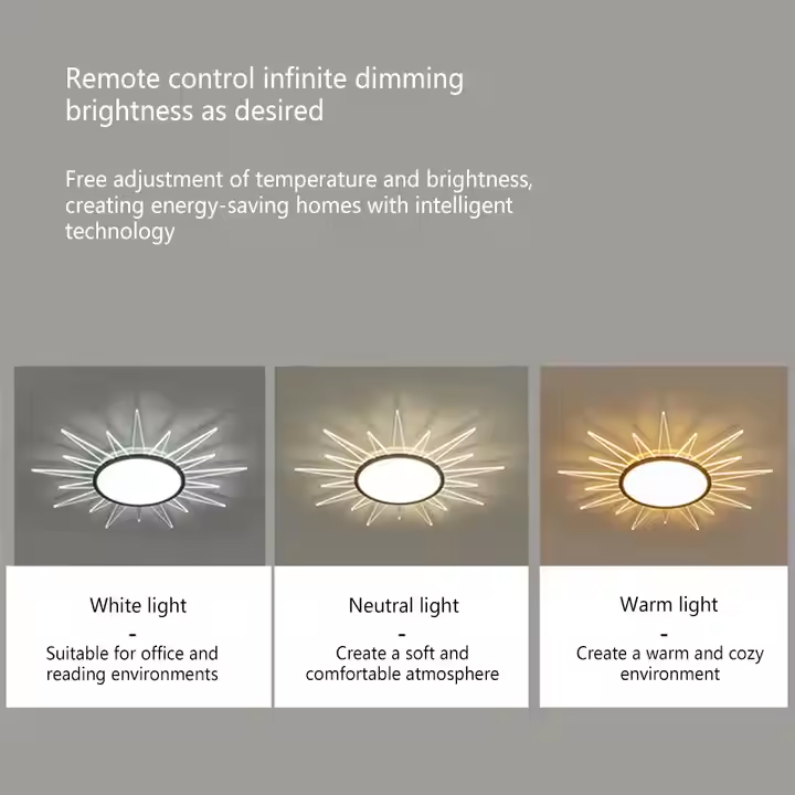 가정용 천정 태양 디자인 조명