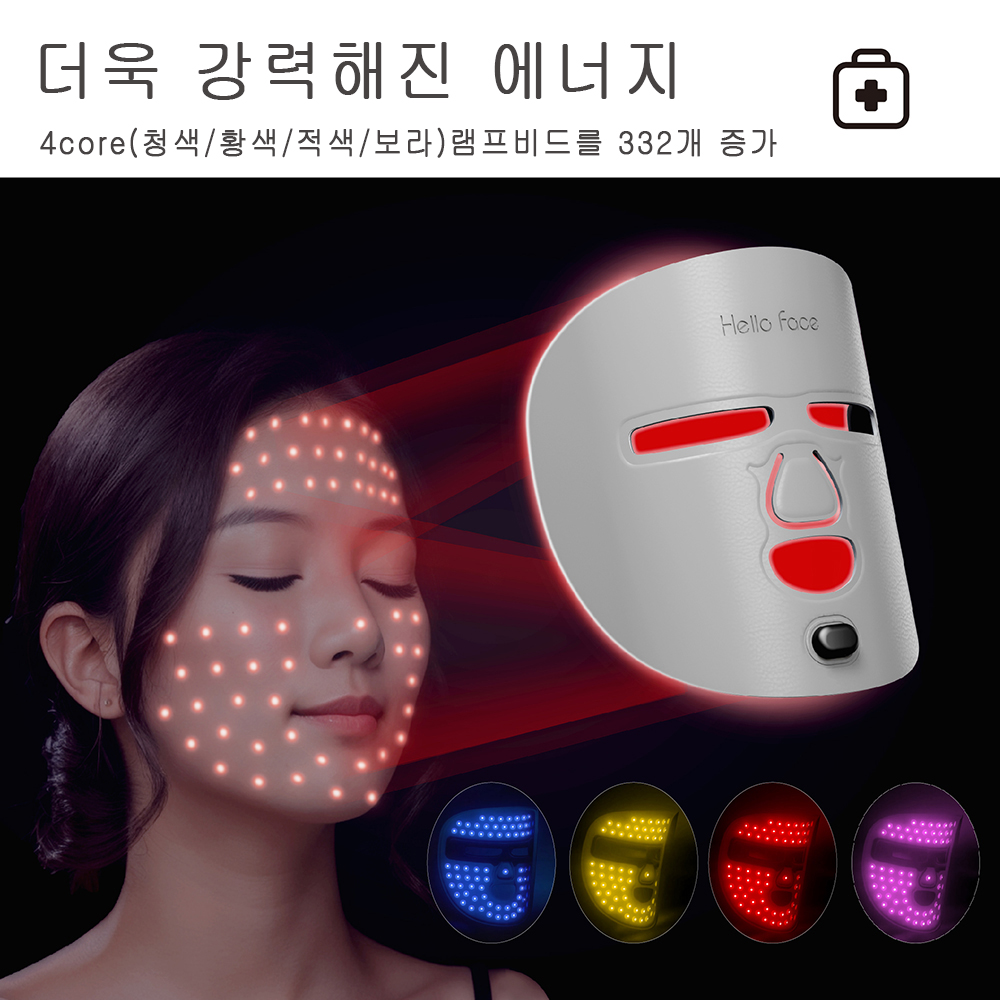 M500 얼굴 LED 마스크  집중 관리