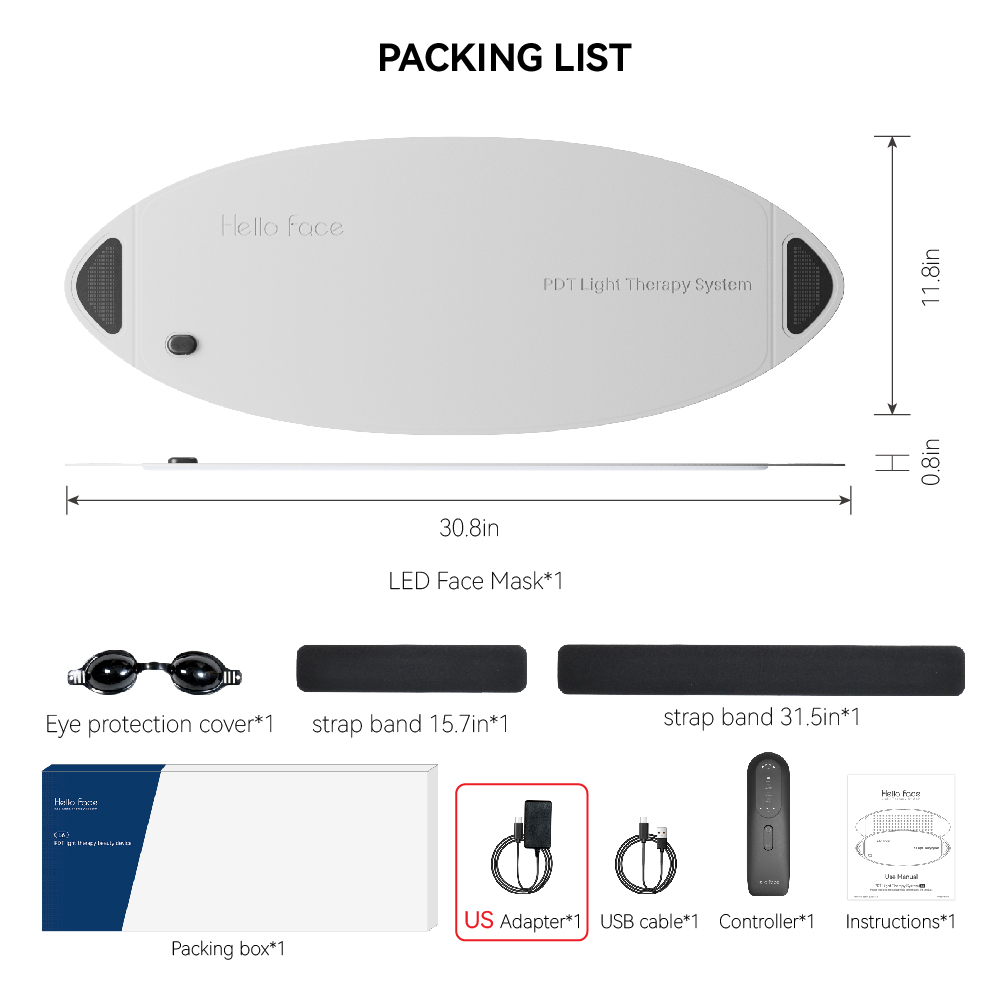 L6 두피/얼굴/목 집중 관리 LED PAD