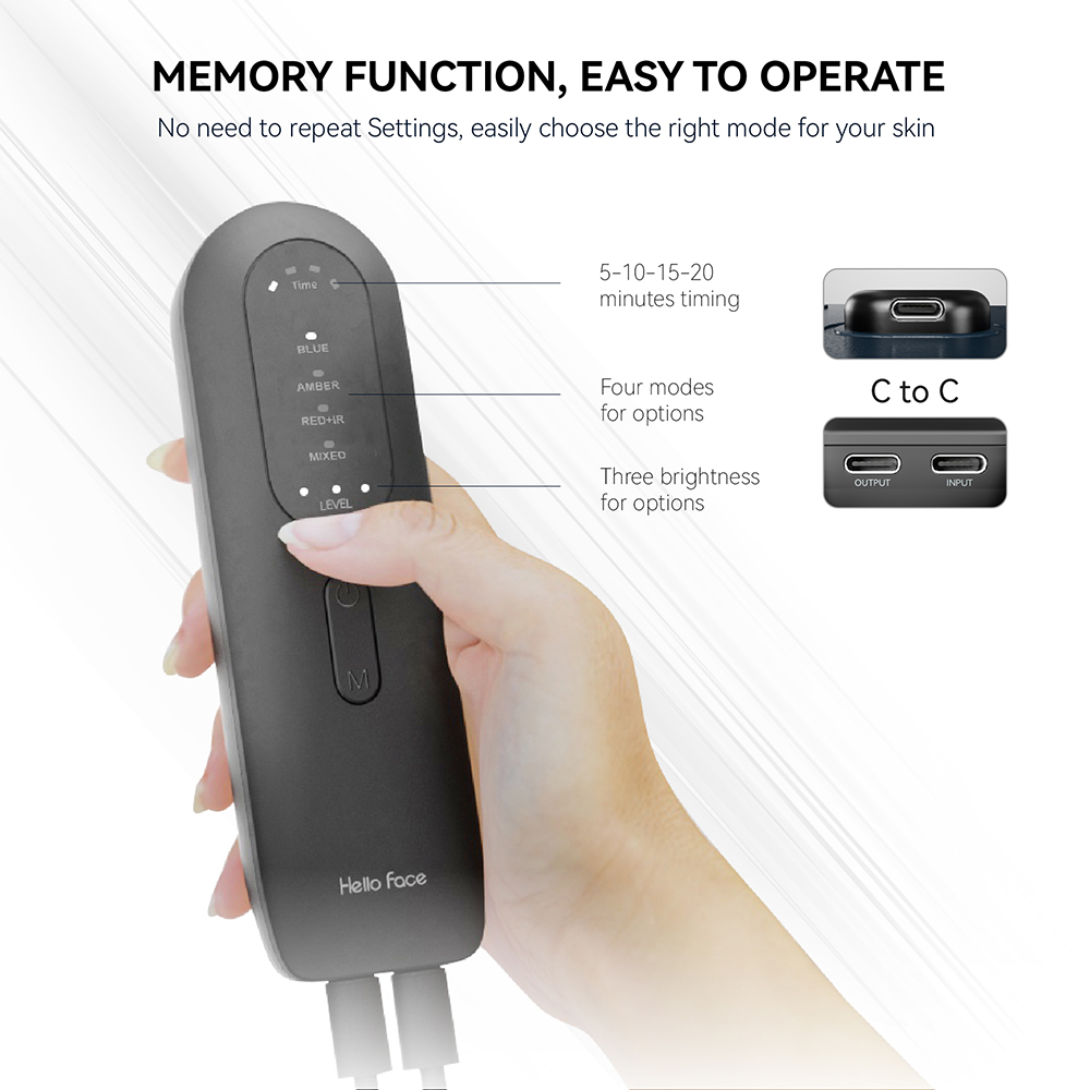 L6 두피/얼굴/목 집중 관리 LED PAD