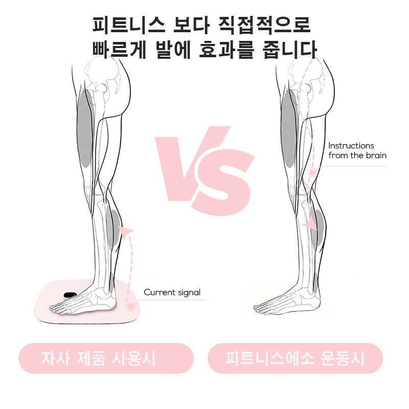 EM-021  EMS 발 마사지 패드