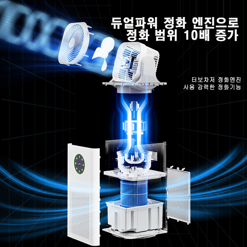 O6B (WJD8060A) 대형 공기 정화기