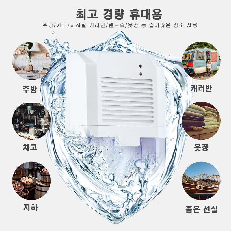 USB-450 사각형 이동식 제습기